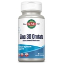 KAL çinko Orotate 30 mg, Sustained Release, Chelated çinko Tabletleri, Immune Support Supplement, Protein Synthesis, Metabolism, Enerji Desteği, Vegan, Gluten Free, 60-Day Garanti, 90 Hizmet, 90 Tablet