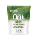 Om Mushroom Superfood Reishi Organic Mushroom Toz, 100 Hizmet, Stres Yardımı için Organik Adaptojen Toz ve Immune Health