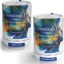 Ultra Human CONSCIOUS1 - Focus Boosting Superfood Blend Vanilla Chai & Rainforest Berry Çeşitli Paket