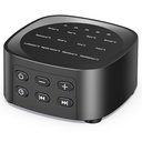Sleepbox Sleep White Noise Sound Machines with 25 Soothing Sounds 36 Volume Levels 5 Timers Visible Sound Catalog Portable Size Memory Function for Home Office and Travel