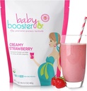 Bebek Takdiri Protein Toz Vitamini Tamam Shake - OB/GYN Onaylandı Prenatal & Postnatal Lactation Use - Morning Hastaness Relief with Vegan DHA and Torch Folate - Creamy Strawberry, 1 lb