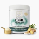 Gut Daily Fiber Powder - GLP-1 Friendly Prebiotic Drink Mix for Men & Women - Digestive Health & Regularity with PHGG, Acacia, Inulin - Unflavored, Sugar Free, Vegan, Gluten Free, 30 Servings
