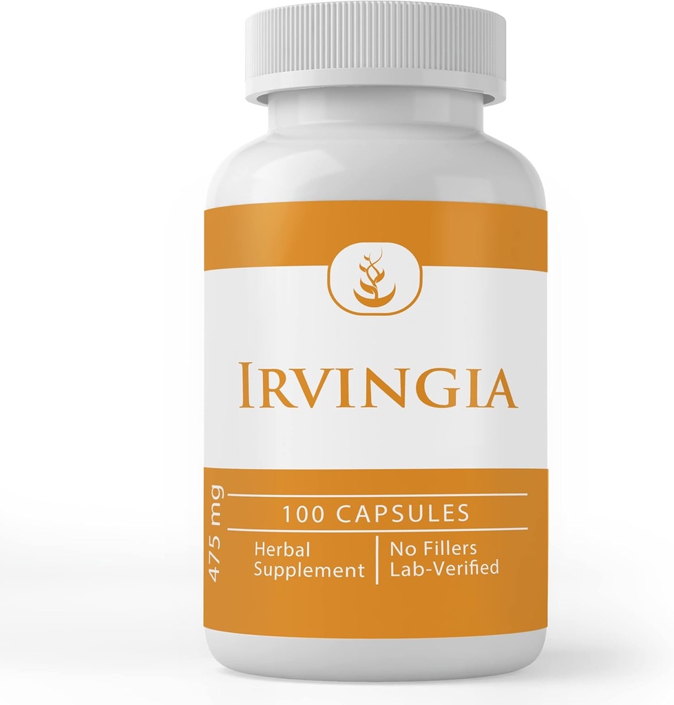 PURE ORIGINAL INGREDIENTS Irvingia, (100 Capsules) Her zaman Pure, No Wordss Or Fillers, Lab