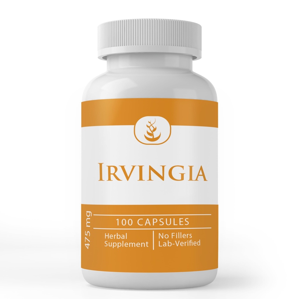 PURE ORIGINAL INGREDIENTS Irvingia, (100 Capsules) Her zaman Pure, No Wordss Or Fillers, Lab