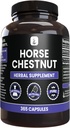 PURE ORIGINAL INGREDIENTS Horse Chestnut (365 Capsule), No Magnezyum Or Rice Fillers, Always Pure, Lab TY