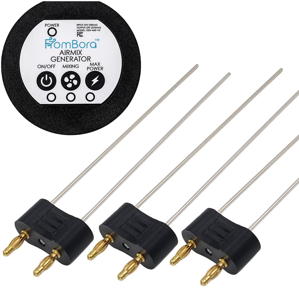 Κιτ γεννήτριας κολλοειδές ασήμι AirMix + 3pc 12ga 6" Ανταλλακτικό ασημί ζευγάρι