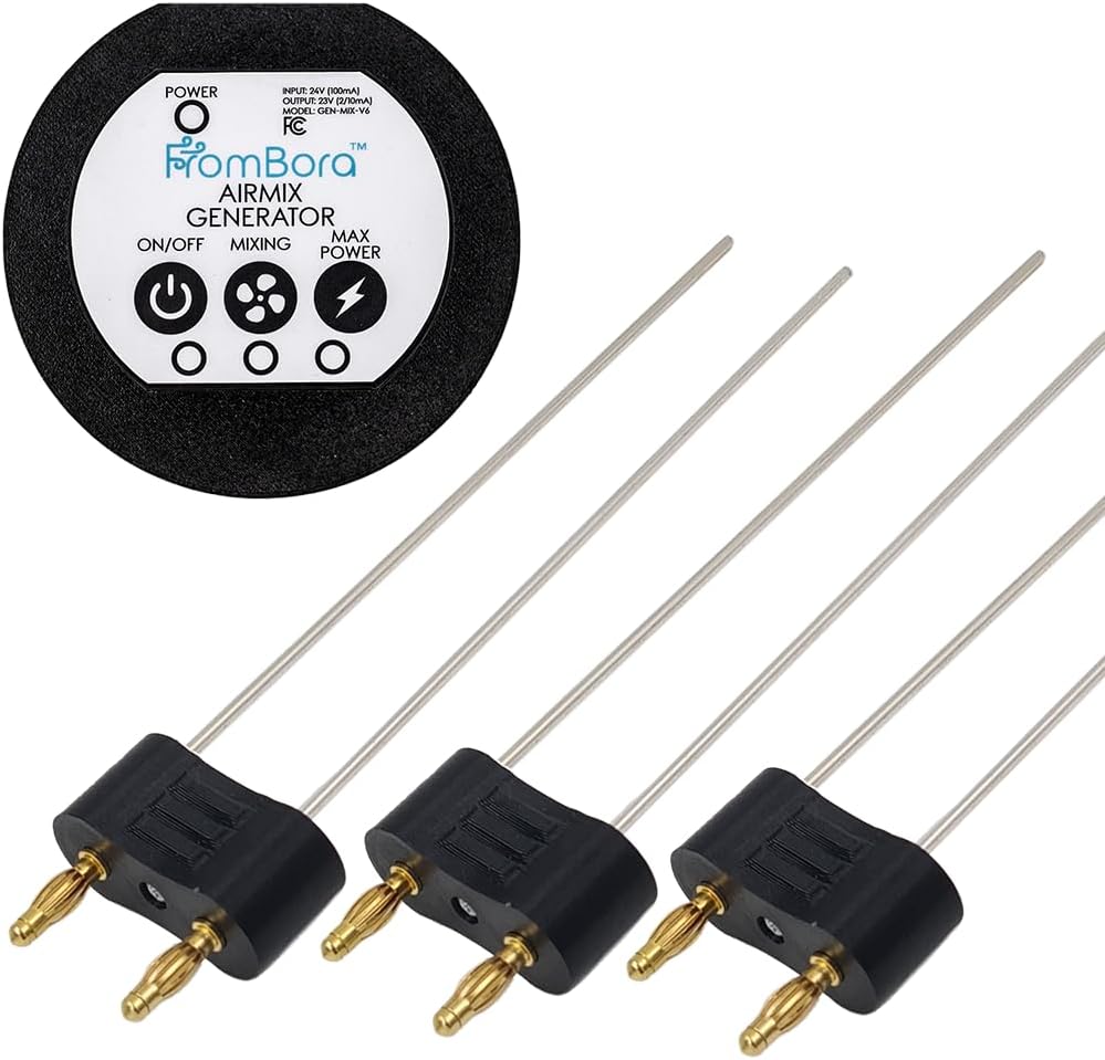 Κιτ γεννήτριας κολλοειδές ασήμι AirMix + 3pc 12ga 6" Ανταλλακτικό ασημί ζευγάρι