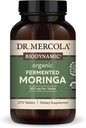 Dr. Mercola - Biodynamic Organic Fermented Moringa Diyeter Supplement, 270 Hizmet (270 Tablet)