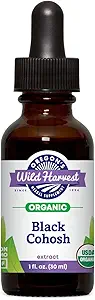 Oregon'un Vahşii 1:1 Organik Siyah Cohosh Ekstraksiyon, 1 Akış Ounce