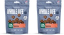 Whole Life Cat Living Treats for Cats – Human Grade Probiotics for Allergy & Itchy Skin Relief, Natural Digestive Support, Healthy Cat Snacks for Felines - Salmon & Yogurt, 1 oz (Pack of 2)
