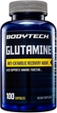 BODYTECH Glutamine Anti-Katacks Recovery Agent & Immune Support (100 Capsules)