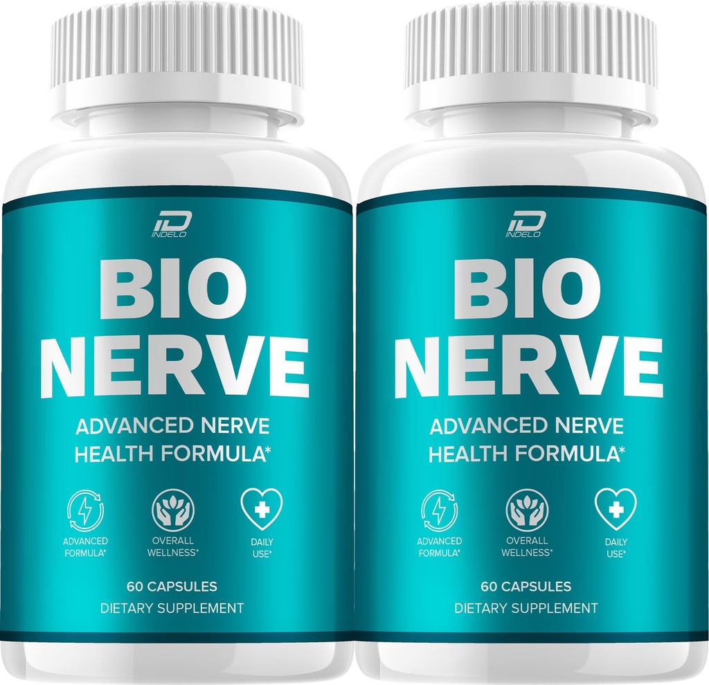 Bio Nerve Capsules – BioNerve Advanced Supplement Natural Blend, Reviews (2 Pack - 120 Capsules)