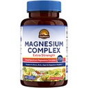 Vitalitown Magnezyum Kompleksi | 300 mg Elemental Mag | Magnezyum Citrate Glycinate Taurate Malate | Non-GMO, No Gluten, 90 Vegan Magnesio Capsules for Bone Brain Heart Heart