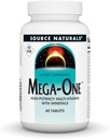 Πηγές Naturals Mega-One Πολλαπλό Όχι Σιδήρου δισκίο, 60 Count