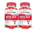 Justified Laboratories (2 Pack Keto Xin ACV Gummies Advanced Formula 1000MG Toz B12 Vegan Non GMO 120 Gummys