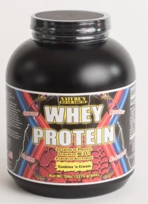 Natures Reasearch Cookies and Cream Protein Powder 75 sevings 24 Grams of Protein per Serving