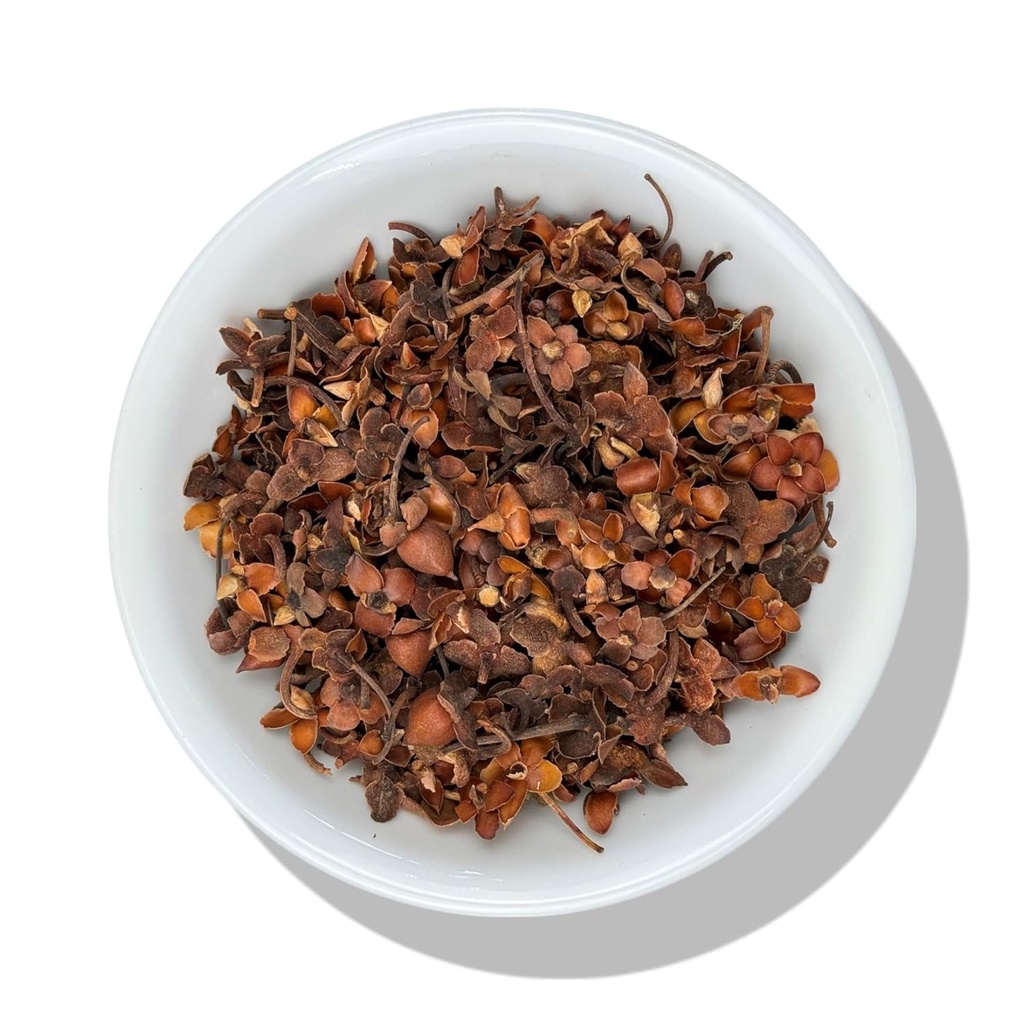 Evergreen Herbs Flor De Tila (Chiranthodendron Pentadactylon) - Resealable Stand Up Pouch to Discover Freshness (Tila, 8 oz)