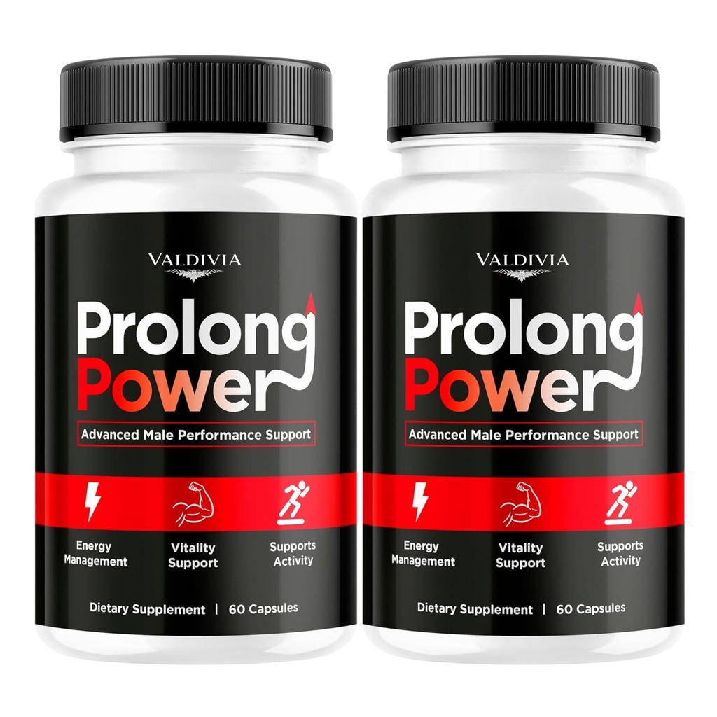 (2 Pack) Prolong Power Pills for Men, ProlongPower, Prolong Power Capsules, Prolong Power Supplement, ProlongPower Capsules for Men, Prolong Power Original Pills Review, 120 Pills for 2 Months