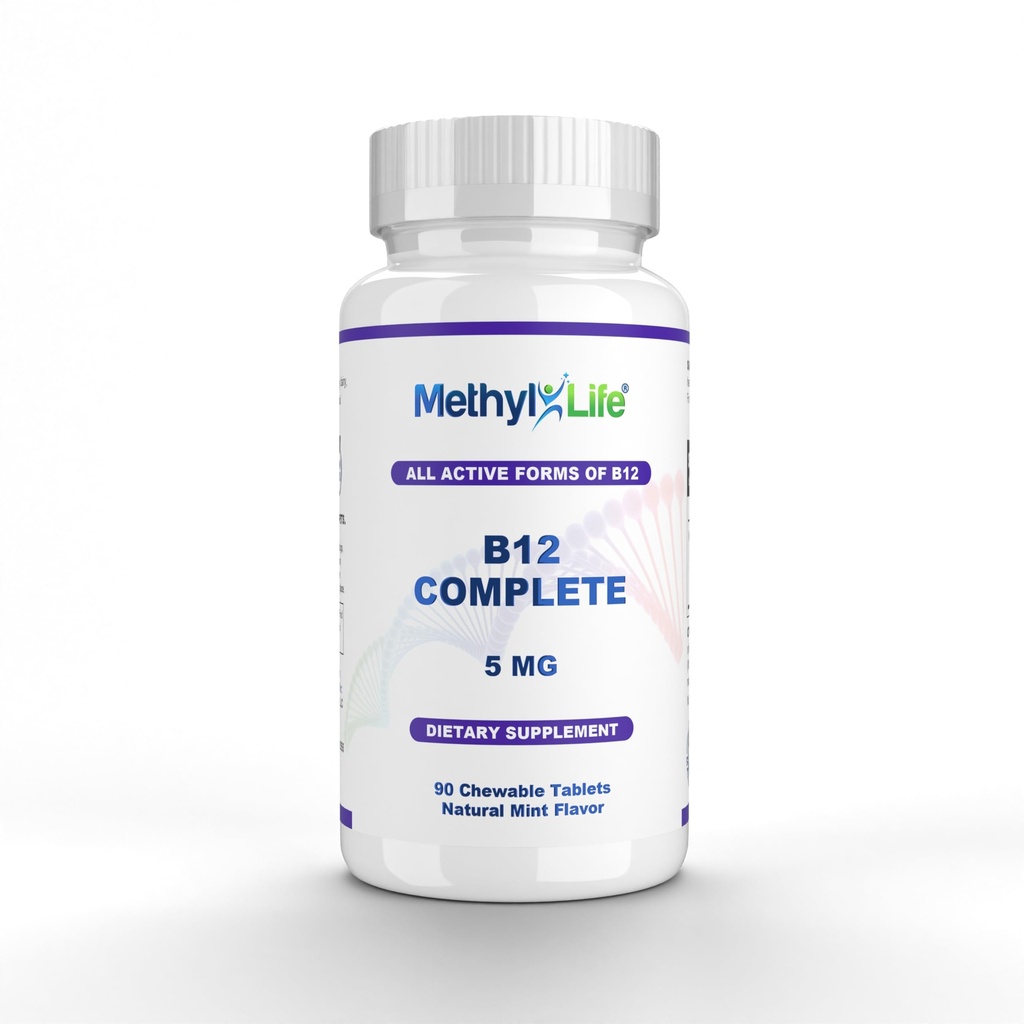 Torch-Life B12 Profesyonel Kuvvetli Aktif B12 3 Ay Supply. Chewables. 2.5 mg Torchcobalamin Torch, 1.25 mg Hydroxocobalamin (Hydroxy) ve 1.25 mg Adenosylcobalamin