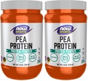 Şimdi Spor Beslenmesi, Pea protein 24 g, kolayca Digested, Unflavored Toz, 12Ounce (Pack of 2)