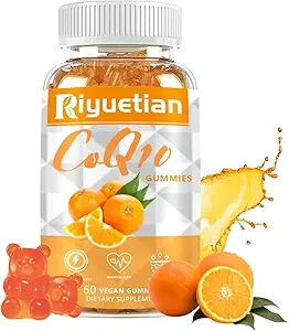 COQ10 Gummies - CoQ10 500 mg + Omega-3 EPA/DHA + Magnezyum Glycinate + çinko Citrate, Heart Health, Energy Production, Immune System & Mineral Abxia, 30 Hizmetler