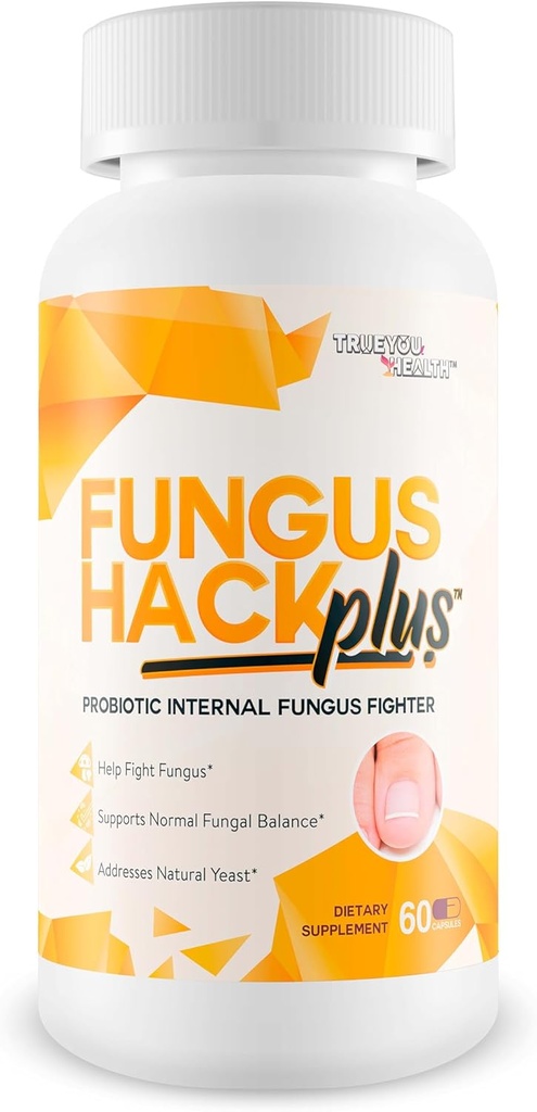Fungus Hack Plus Probiyotik İç Fungus Fighter - Antifungal Probiyotik - Nail Fungus Tedavisi - Bu Toe Fungus Tedavisi, Off Fungus Probiyotikleri Mücadele Etmeye Yardımcı Olmak için Tasarlandı