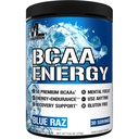 EVL BCAAs Amino Asits Toz - BCAA Energy Pre Workout Toz for Muscle Recovery Lean growth and Endurance - Rehydating Post Workout Recovery Drink with Natural Caffeine - Blue Raz