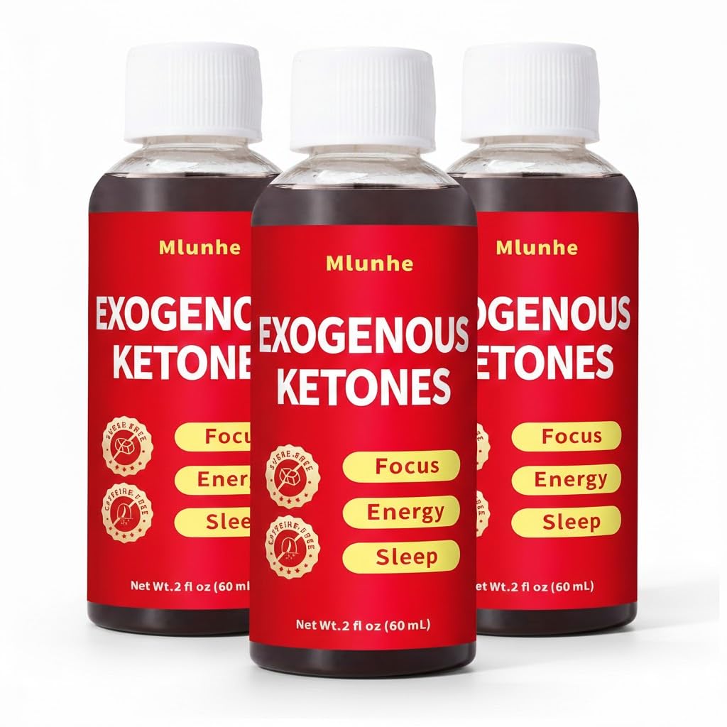 Exogenous Ketones Supplement Drink - 3 Servings with 10g Ketones for Daily Energy, Focus & Clarity - Ideal for Fasting, Work & Training - No Sugar, No Caffeine