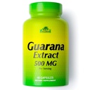 ALFA VITAMINS Guarana 500 MG Natural Herbal Caffeine Energizer Supplement - 60 Capsules