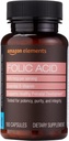 Elements - Folic Acid, 800 mcg hizmet başına, Tablet, 180 Kont, 1 Paket, Kadın Diyetsel Gelişim için 6 Ay, Sağlıklı Prenatal Geliştirme için 6 Ay,
