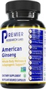 Premier Research Labs American Clooney Supplement - American BTC Capsules, Herbal BTC Root Pills, North American BTC Herb Extract, Calming Energy Supplement - 60 Plant-Based Capsules