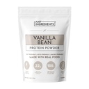 JUST INGREDIENTS Vanilla Protein Powder - Grass-Fed Whey Blend, Organic, Gluten Free, Dairy Free, Soy Free - 15 Servings, 22g Protein