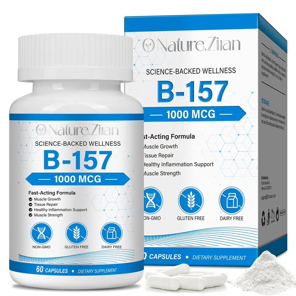 BHMSHY 157 Capsules, 1000mg, Support Strength, 60 Capsules