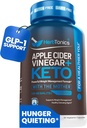 Herbtonics GLP-1 Support Supplement – Apple Cider Vinegar Capsules & Keto BHB | Kadınlar ve Erkekler için Diyet Pills | Appetite & Metabolic Fonksiyonu | 60 DW ACV Capsules