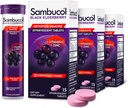 Sambucol Black Elderberry Tabletleri C & çinko ile - Immune Support Supplement, Black Elderberry with çinko and Vitamin C Effervescent Tabletleri, Yüksek Antioksis, İçgörüler - 15 Tabletler - Immune Support Supplement, Black Elderberry with çinko and Vitamin C Effervescent Tabletleri, Yüksek Antioksis, İçen Tabletler - 15 Tabletler