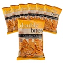 Weight Loss Systems Cheddar Cheese Double Bites High Protein Chips Snacks | Low Carb & Low Calorie Chips, Crunchy Diet Snacks | Gluten-free, Zero Cholesterol Proti Diet Snacks - 7 Packs