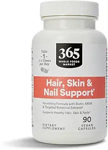365 by Whole Foods Market, Hair Skin & Nails 2000 Biotin, 90 Count