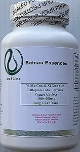 Generic Motherwort Herb & St. Paul's Wort, Xi Xian Cao & Yi Mu Cao Fallopian Tube Formula 100 Caplets