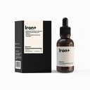 BIGVITA Iron+ | High Absorption Supplement with Microencapsulated Iron Drops + Folate, B6 & Cranberry Extract | No Metallic Taste, Mixed Berry Flavor, Gentle on Stomach | Energy & Hormonal Support