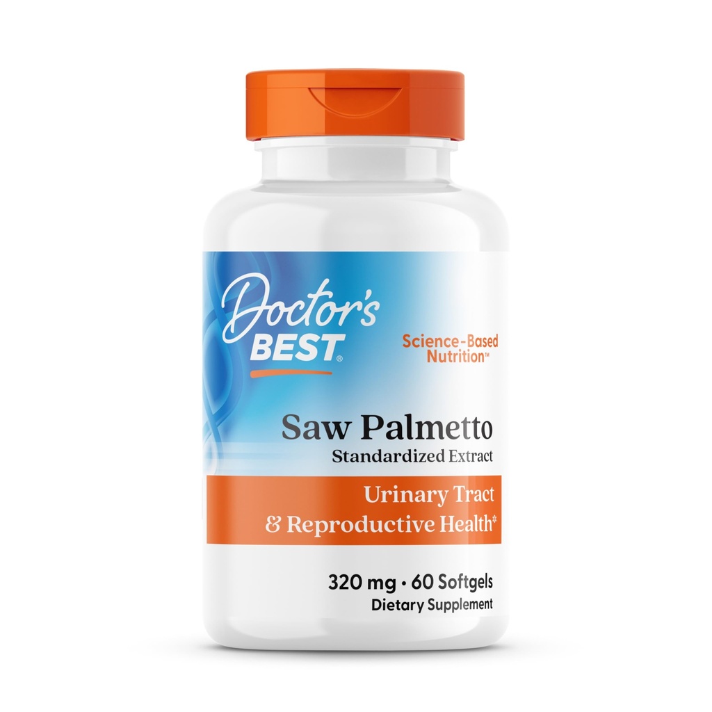 Doktor'un En İyi Saw Palmetto Ekstraksiyonu (320 mg), Softgel Capsules, 60-Count
