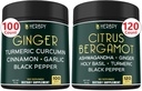 5in1 Ginger Supplement & 6in1 Citrus Bergamot Supplement