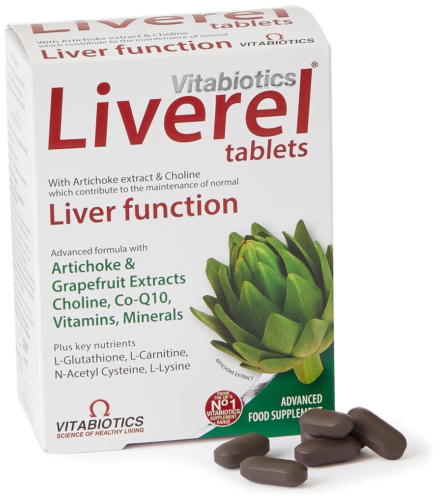 Liveral Vitabiotics Liverel - 60 Tablets