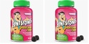 Flintstones Vitamins for Picky Kids + Iron, Kids Multivitamin Gummies with Vitamin C, D, E, B6 and Iron, Gummy Vitamins, Grape Flavored, 60 Gummies,(Pack of 2)