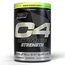 Hücre C4 Ultimate Strength Pre Workout Toz - Tri-Stim Deneyimi 300 mg Caffeine+TeaCrine+Dynamin - Kretine & Beta-Alanine - Energy Supplement for Men & Women - Sour Green Apple, 20 Servisler