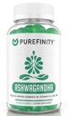 PUREFINITY Ashwagandha Gummies with Vitamin D & çinko – Tamam for Relaxation, Calming, and Mood Support – Gluten Free, Non-GMO, Vegan, 60 Count