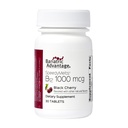 Bariatrik Avantajı B-12 Hızlı Melts, Vitamin B12 1000 mcg Tamam, Beslenme Desteği için 200 mcg of Folic Acid ile hızlı bir enerji - Black Cherry, 30