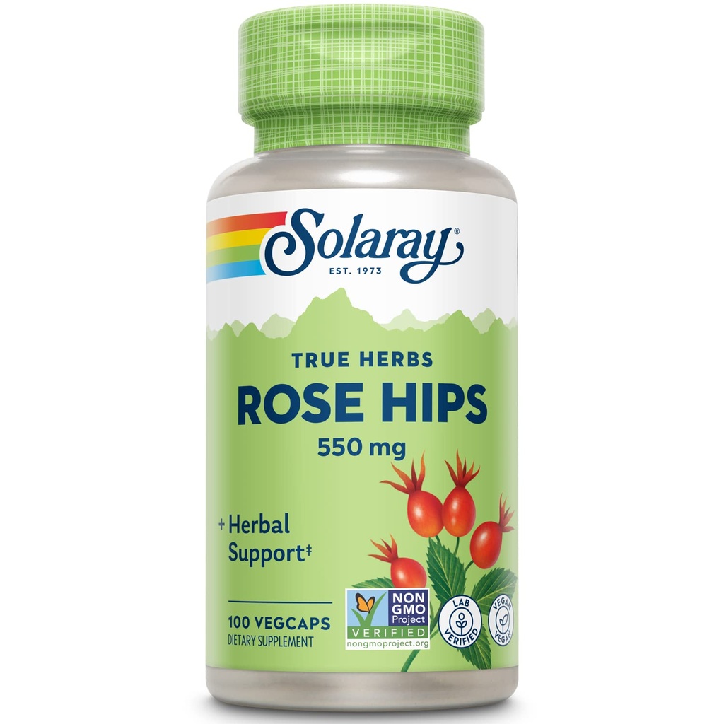 SOLARAY Rose HIPS Φρούτα 550mg 