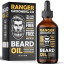 Leven Rose Beard Oil for Men and Beard Softener 100% Pure Natural for Bearded Men, Mustaches ve Moisturized Skin 1 oz by Ranger Grooming Co