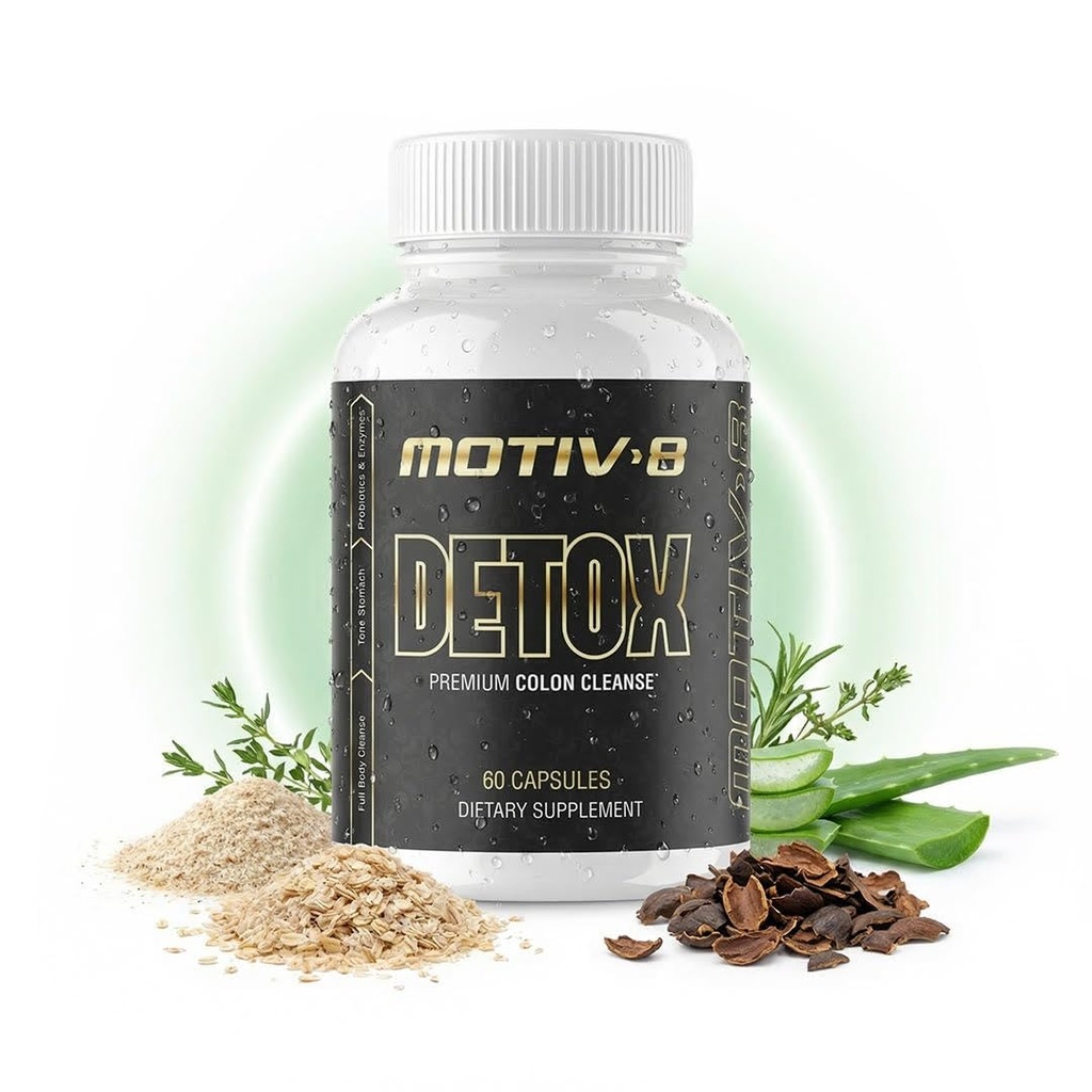 Motiv-8 Performance Detox Full Body Formula, Feel Clean and Lighter, Healthy Formula, Discover Your Strength (30 Servings)