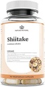 Nature Restore Shiitake Mushroom Extract Supplement, 90 Capsules, High %30 Polysaccharide Concentration, Non-GMO, Gluten Free Free